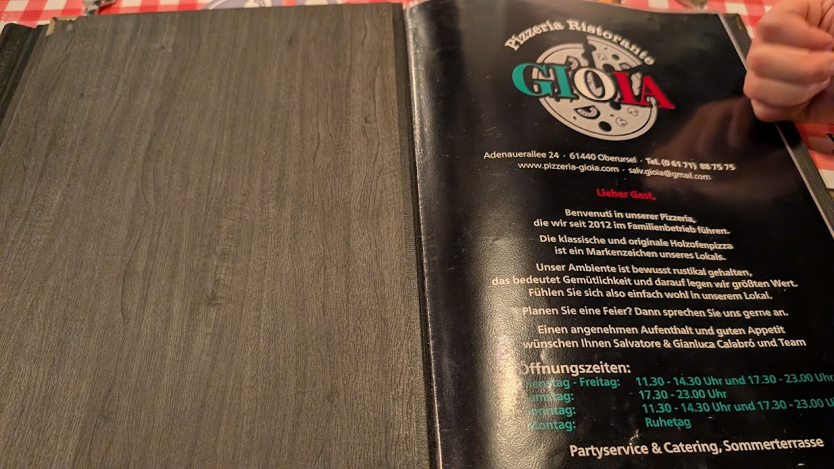 Menu Pizzeria Ristorante Gioia-8