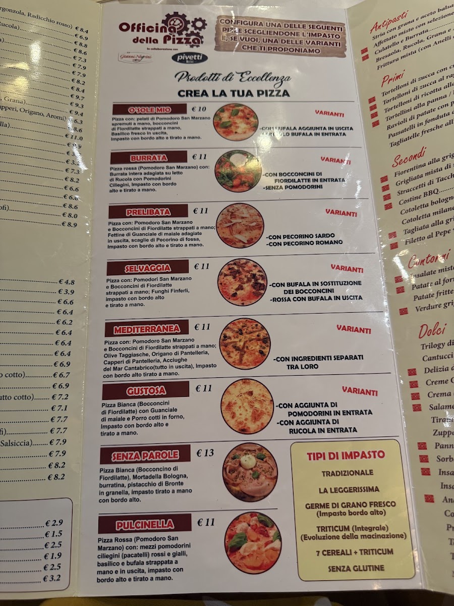 Menu Pizzeria Ristorante 'la Pergola'-3