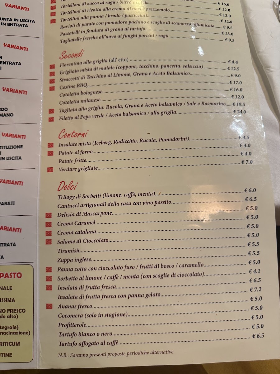 Menu Pizzeria Ristorante 'la Pergola'-4