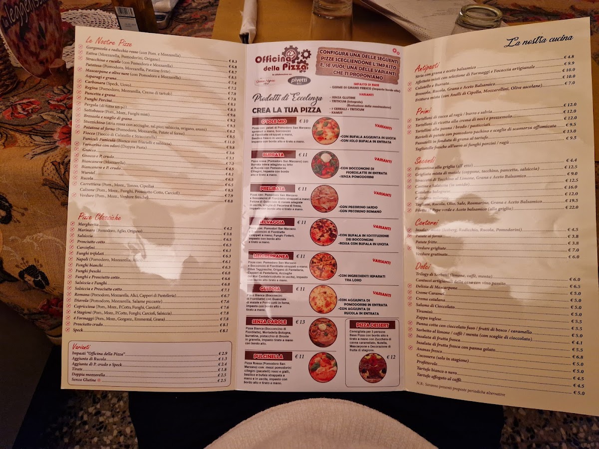 Menu Pizzeria Ristorante 'la Pergola'-5