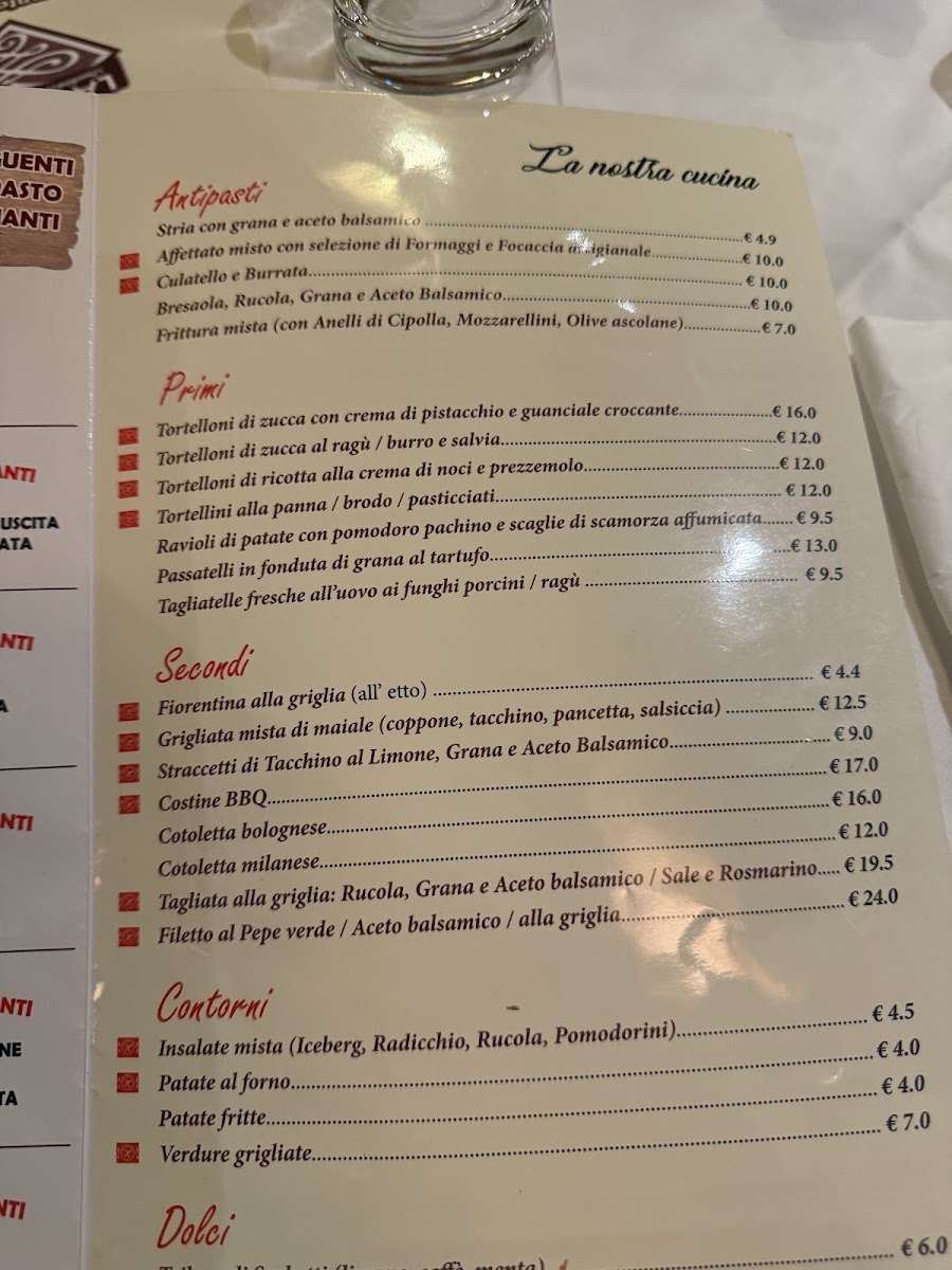 Menu Pizzeria Ristorante 'la Pergola'-7