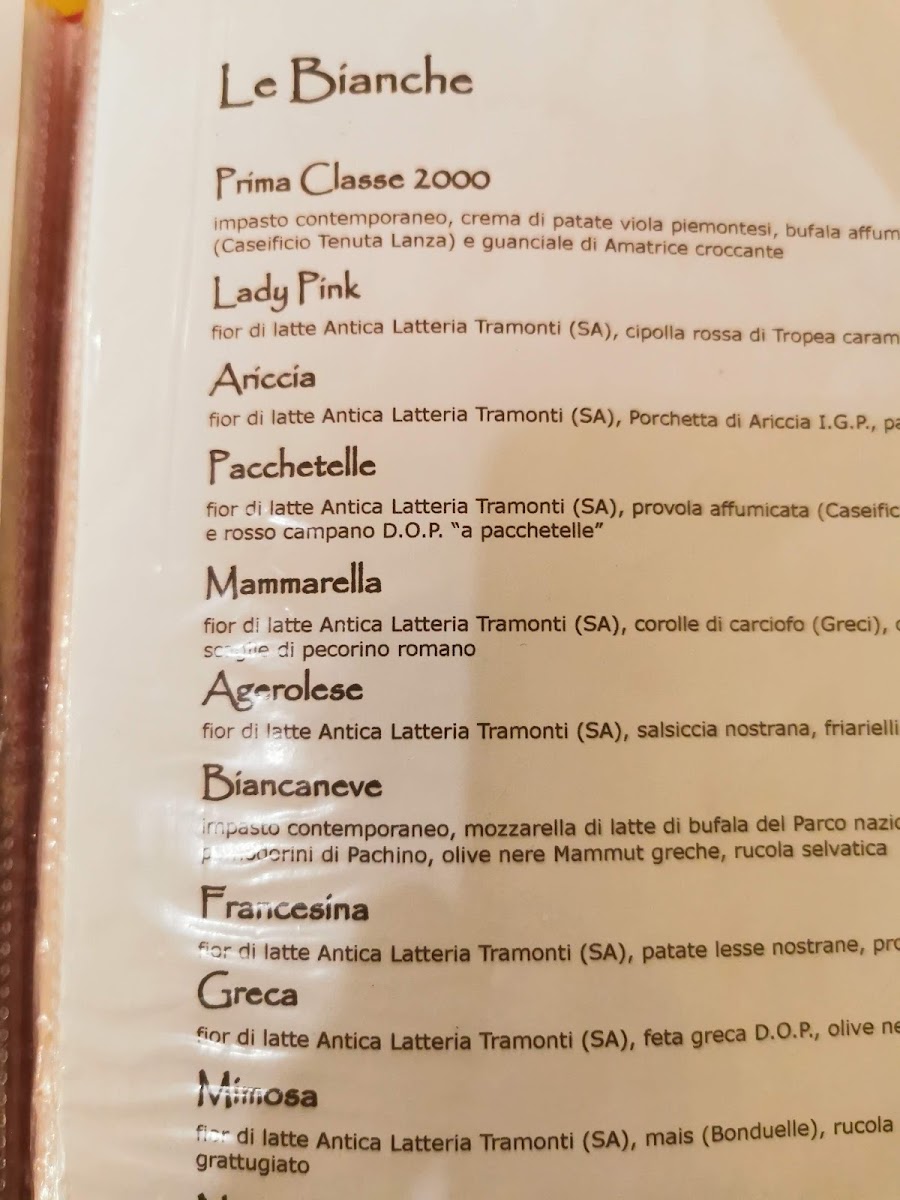 Menu Pizzeria Ristorante La Rosa Dei Venti-6