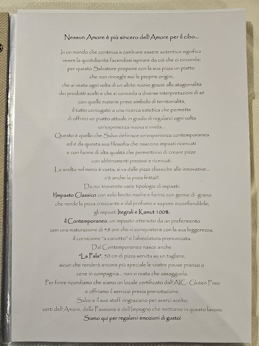 Menu Pizzeria Ristorante La Rosa Dei Venti-8