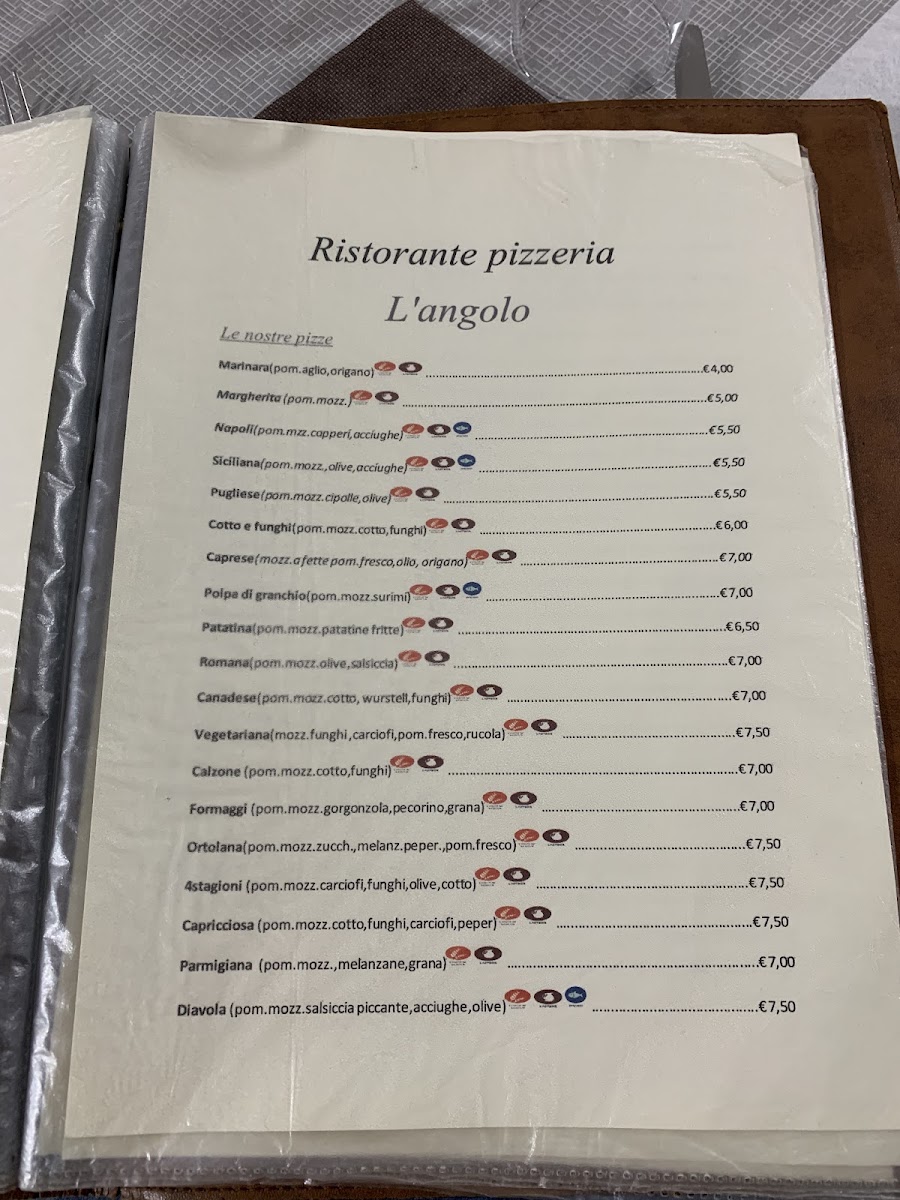 Menu Pizzeria Ristorante L'angolo-4