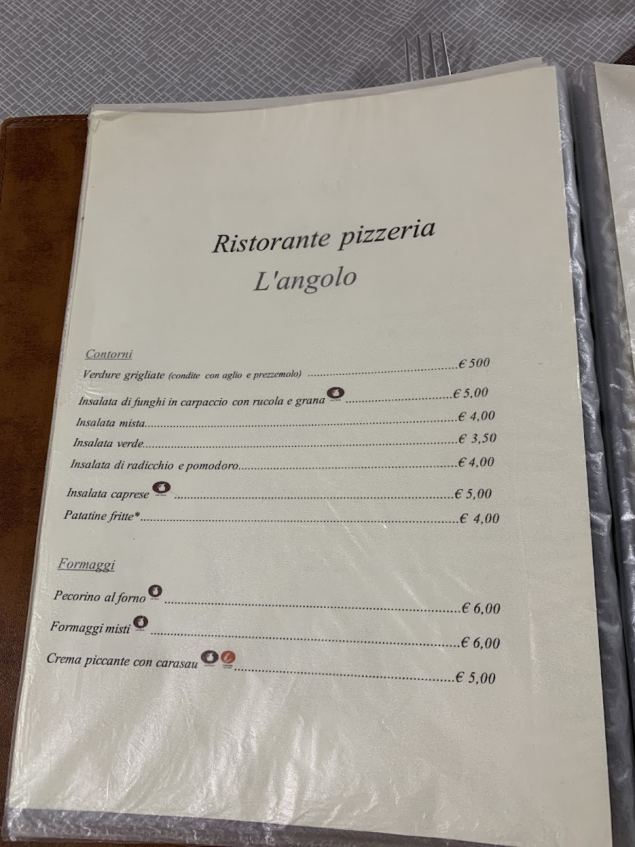 Menu Pizzeria Ristorante L'angolo-6