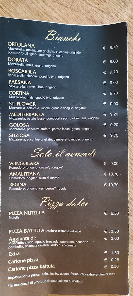 Menu Pizzeria Ristorante Margherita Vittorio Veneto-4