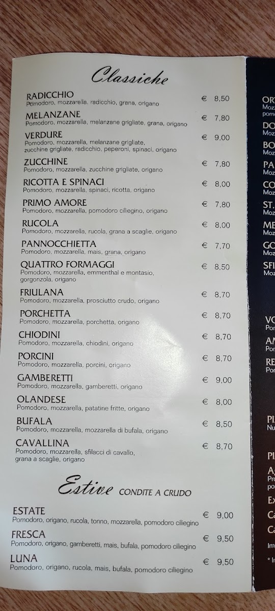 Menu Pizzeria Ristorante Margherita Vittorio Veneto-5