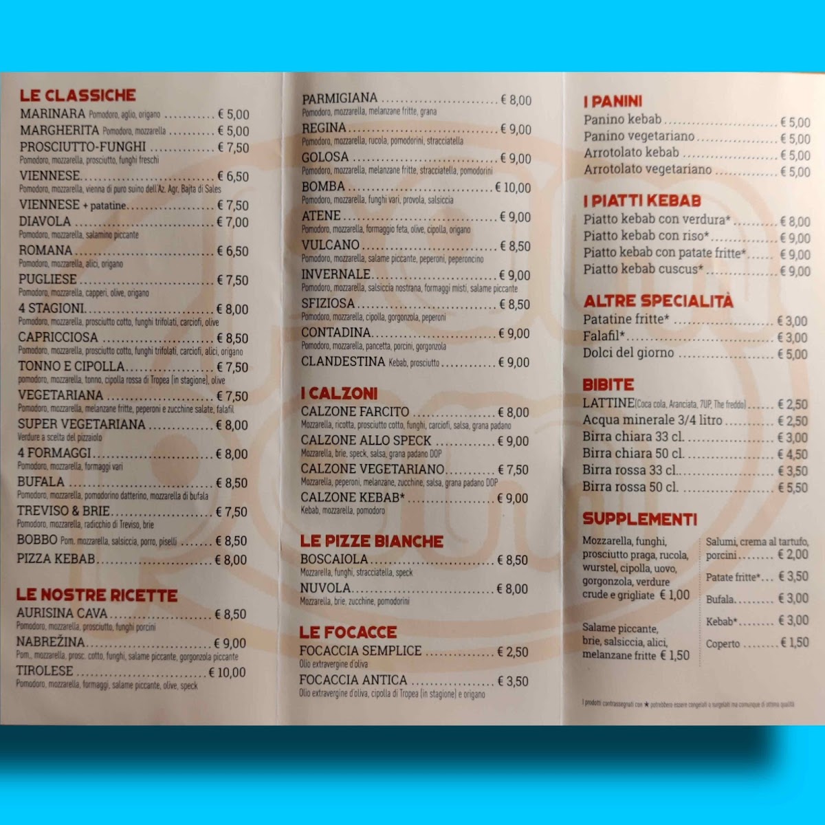 Menu Pizzeria Ristorante Pam Pam-5