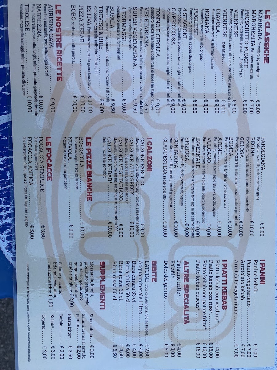 Menu Pizzeria Ristorante Pam Pam-7