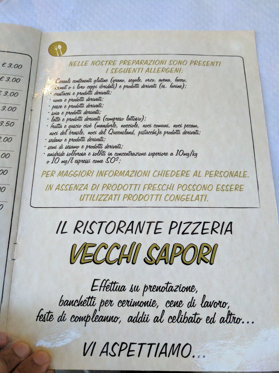 Menu Pizzeria Ristorante Vecchi Sapori-4