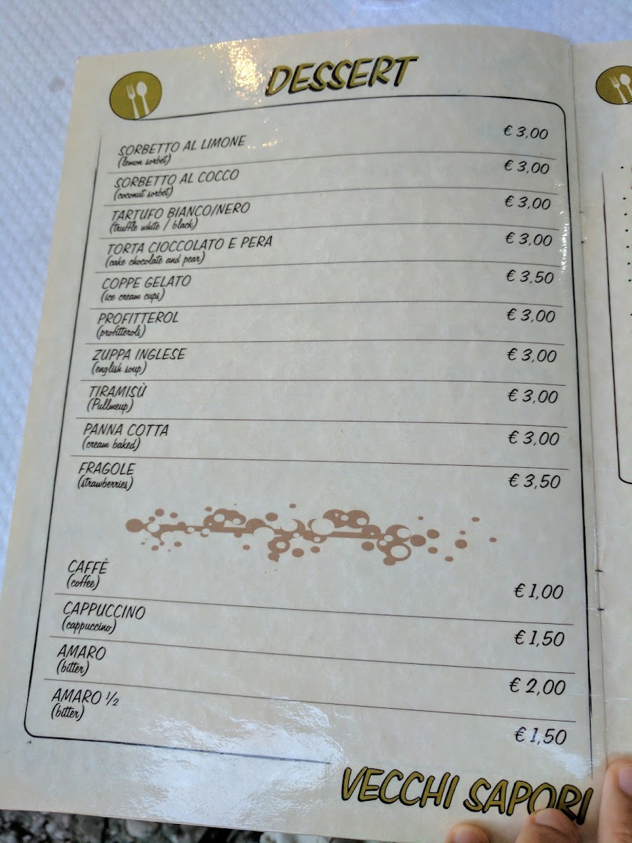Menu Pizzeria Ristorante Vecchi Sapori-5