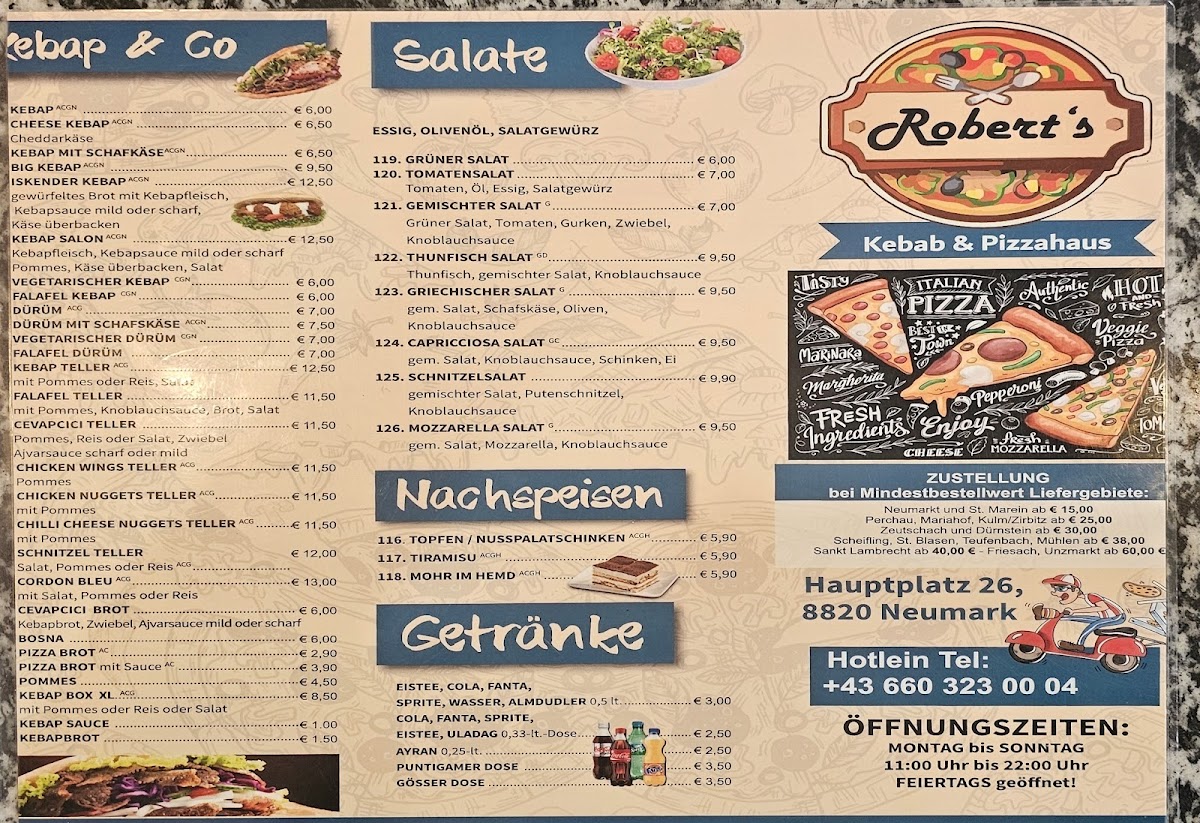 Menu Pizzeria Roberts-2