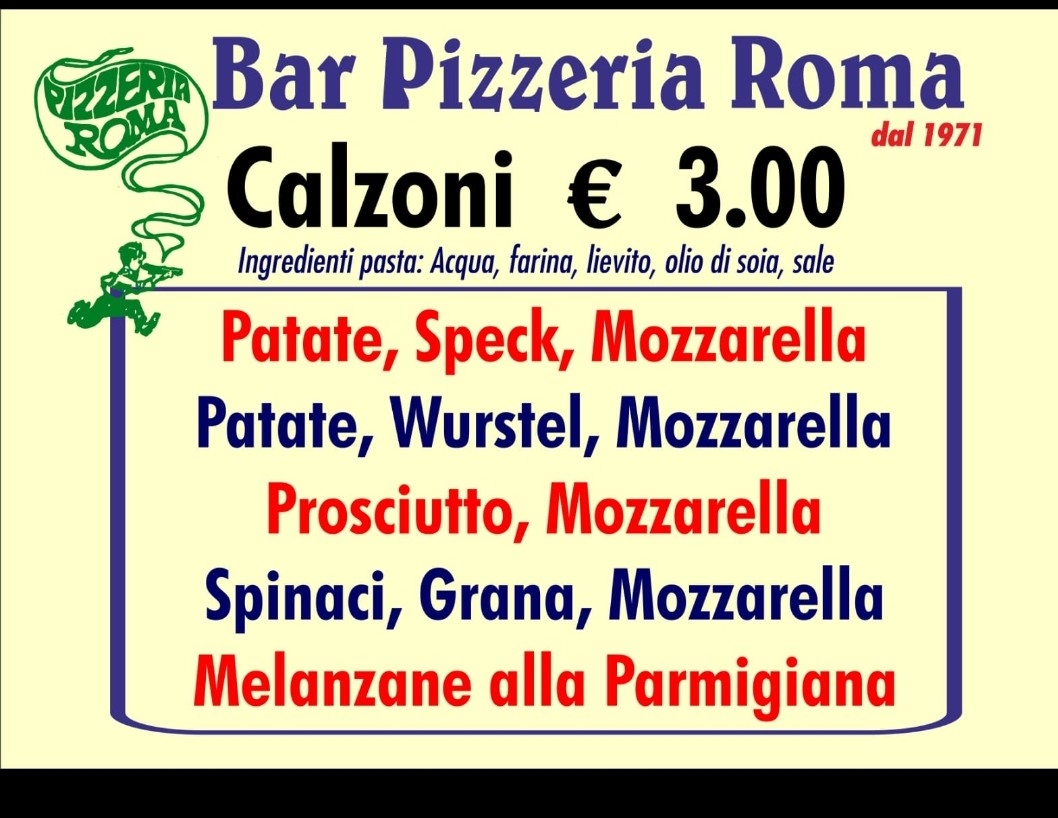 Menu Pizzeria Roma Di Torrico Marco & C. Snc-3