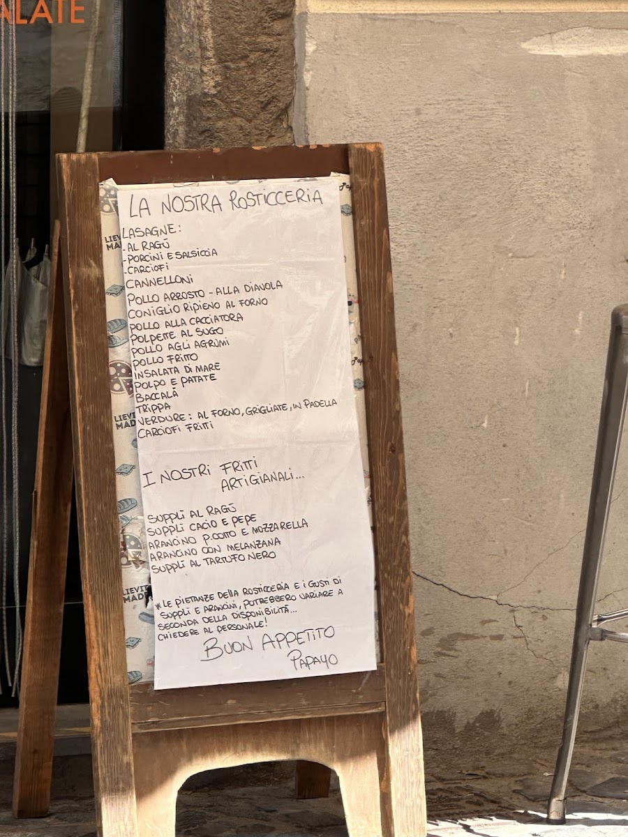 Menu Pizzeria Rosticceria Da Papayo Bolsena-4