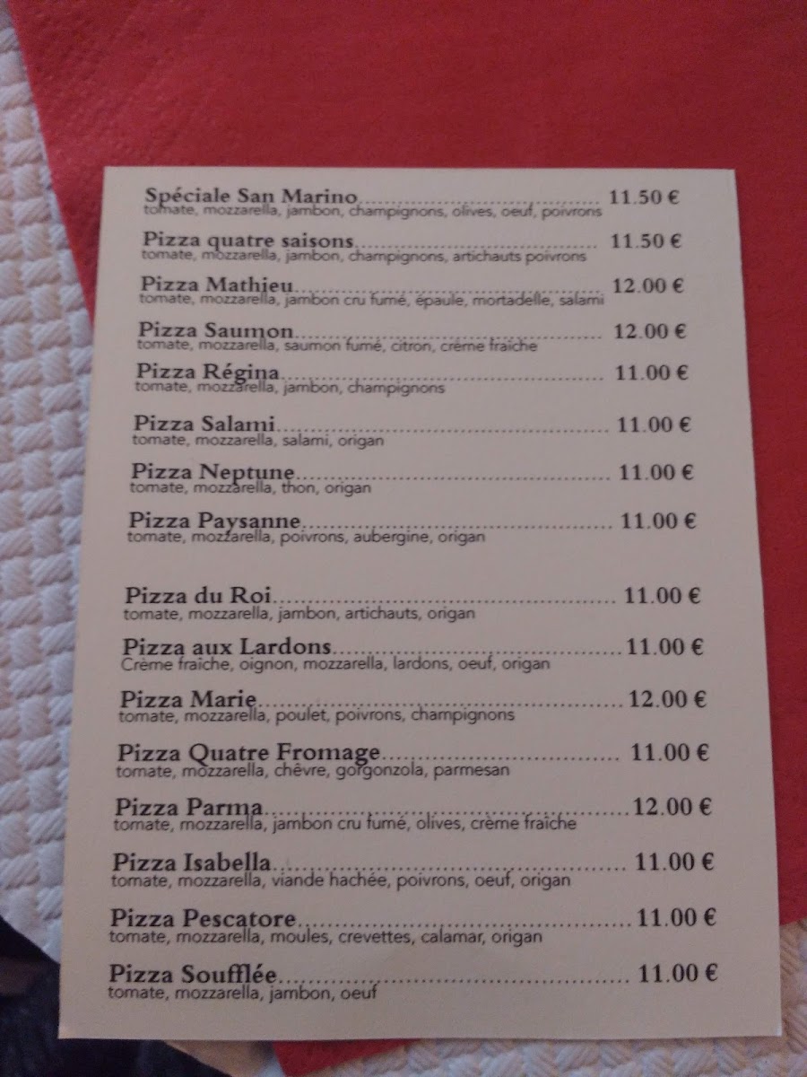 Menu Pizzeria San Marino-4