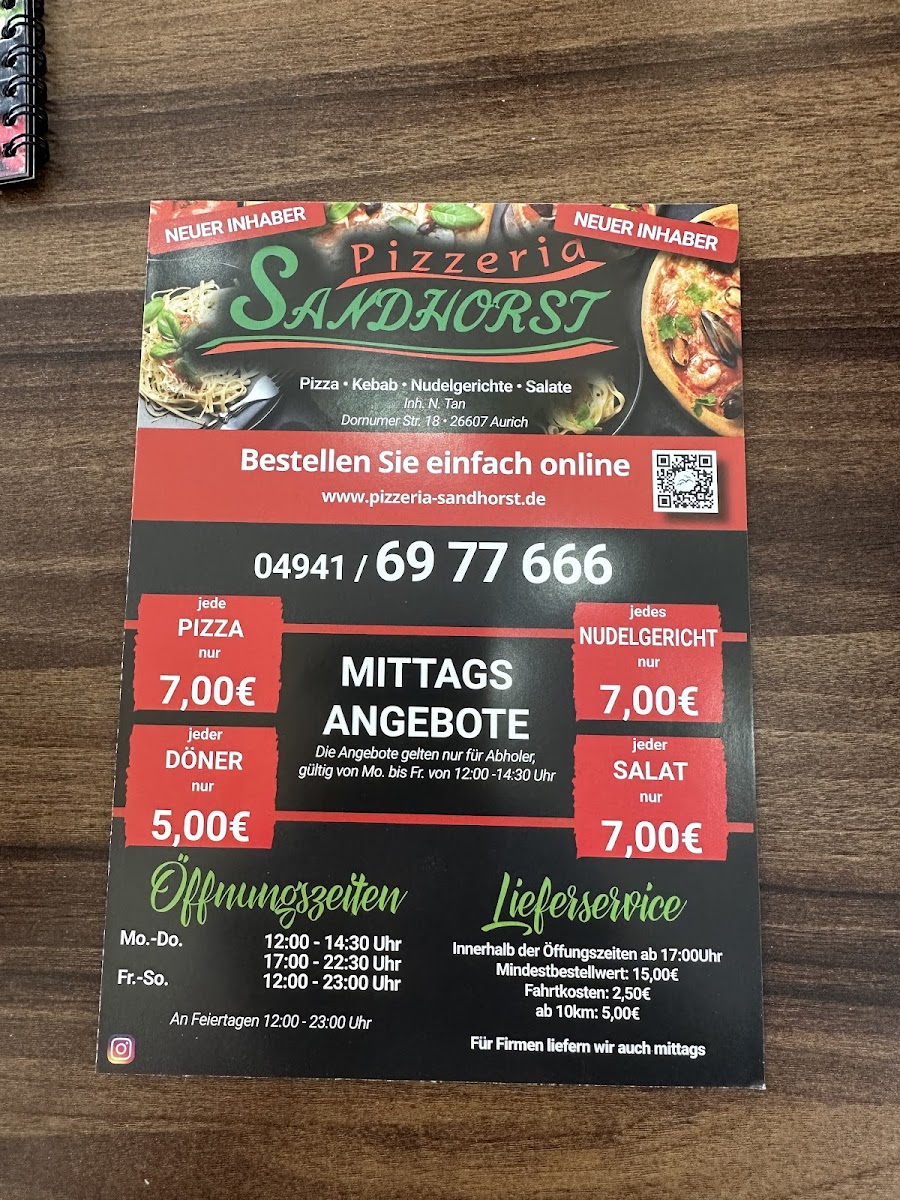 Menu Pizzeria Sandhorst-10