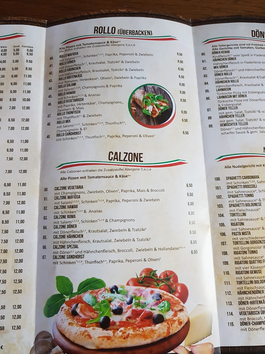 Menu Pizzeria Sandhorst-7
