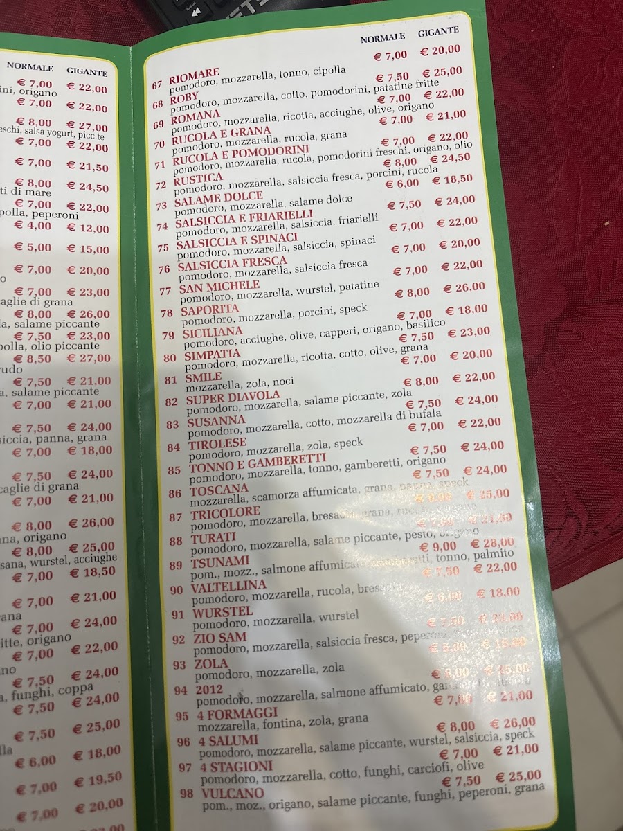 Menu Pizzeria Sant'elena-2