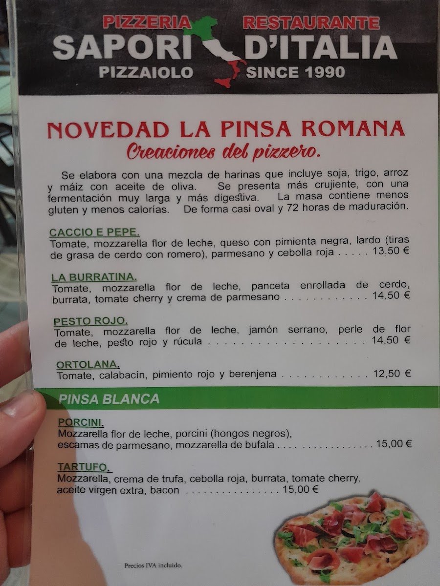 Menu Pizzeria Sapori D'italia-6