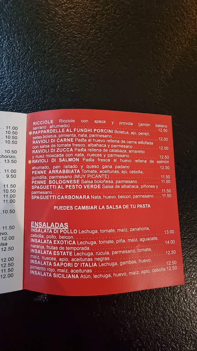 Menu Pizzeria Sapori D'italia-9