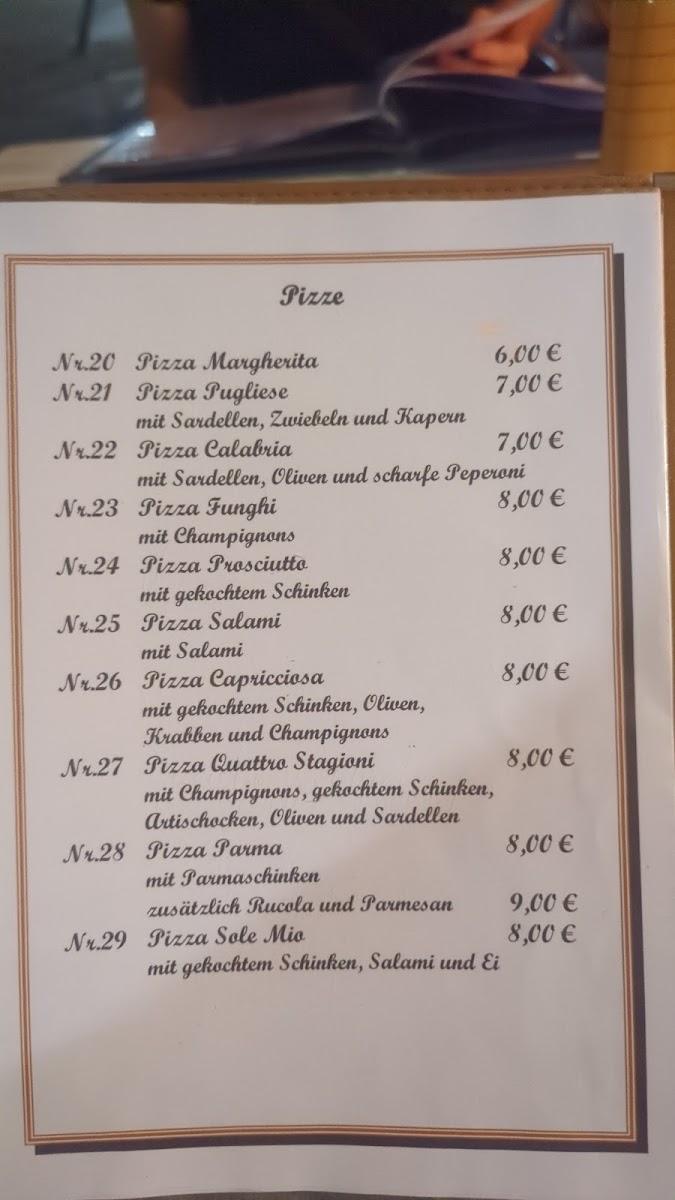 Menu Pizzeria Sardegna-1