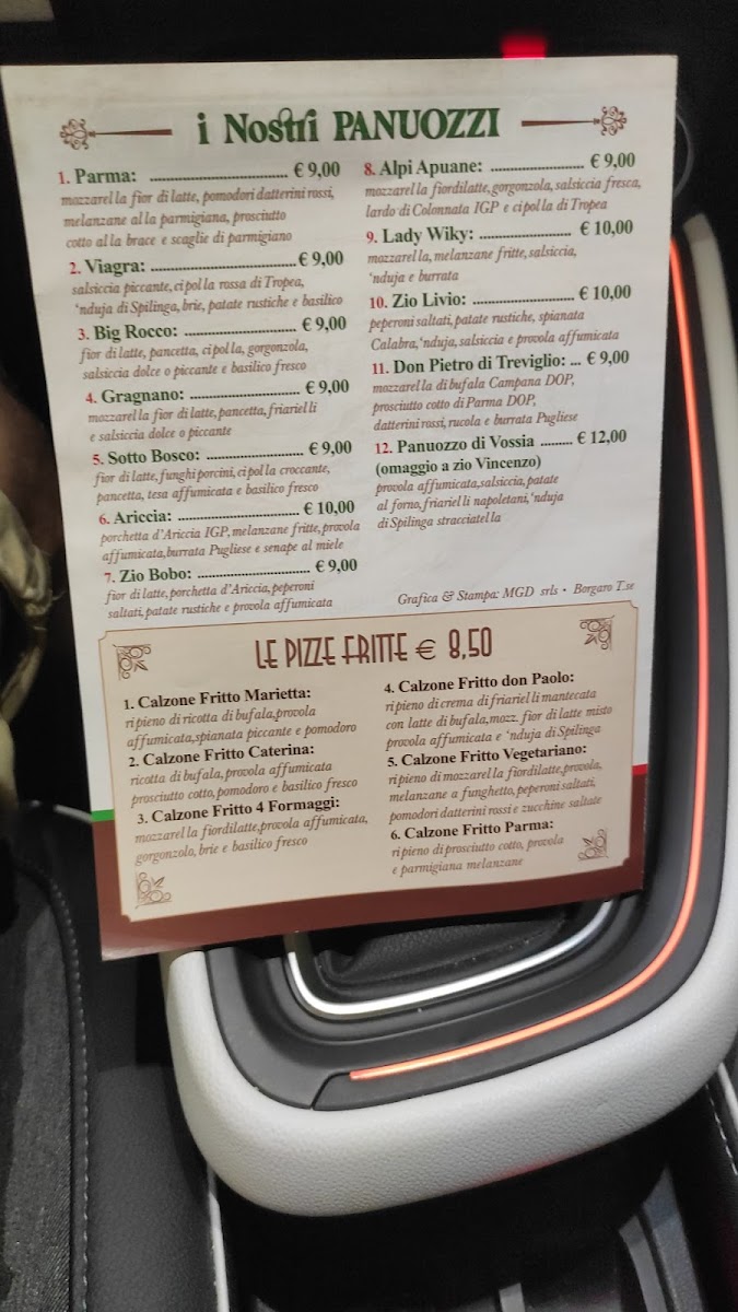 Menu Pizzeria Sient’A Mme Caselle Torinese-10