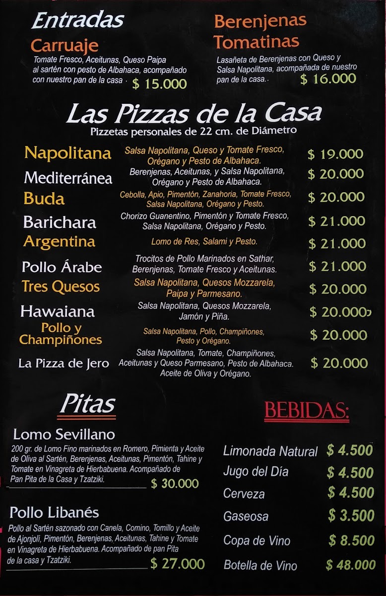 Menu Pizzería Siete Tigres-9
