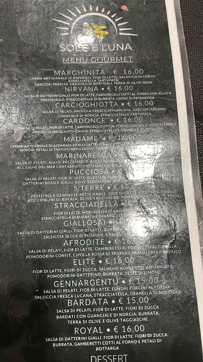 Menu Pizzeria Sole E Luna Cagliari-2