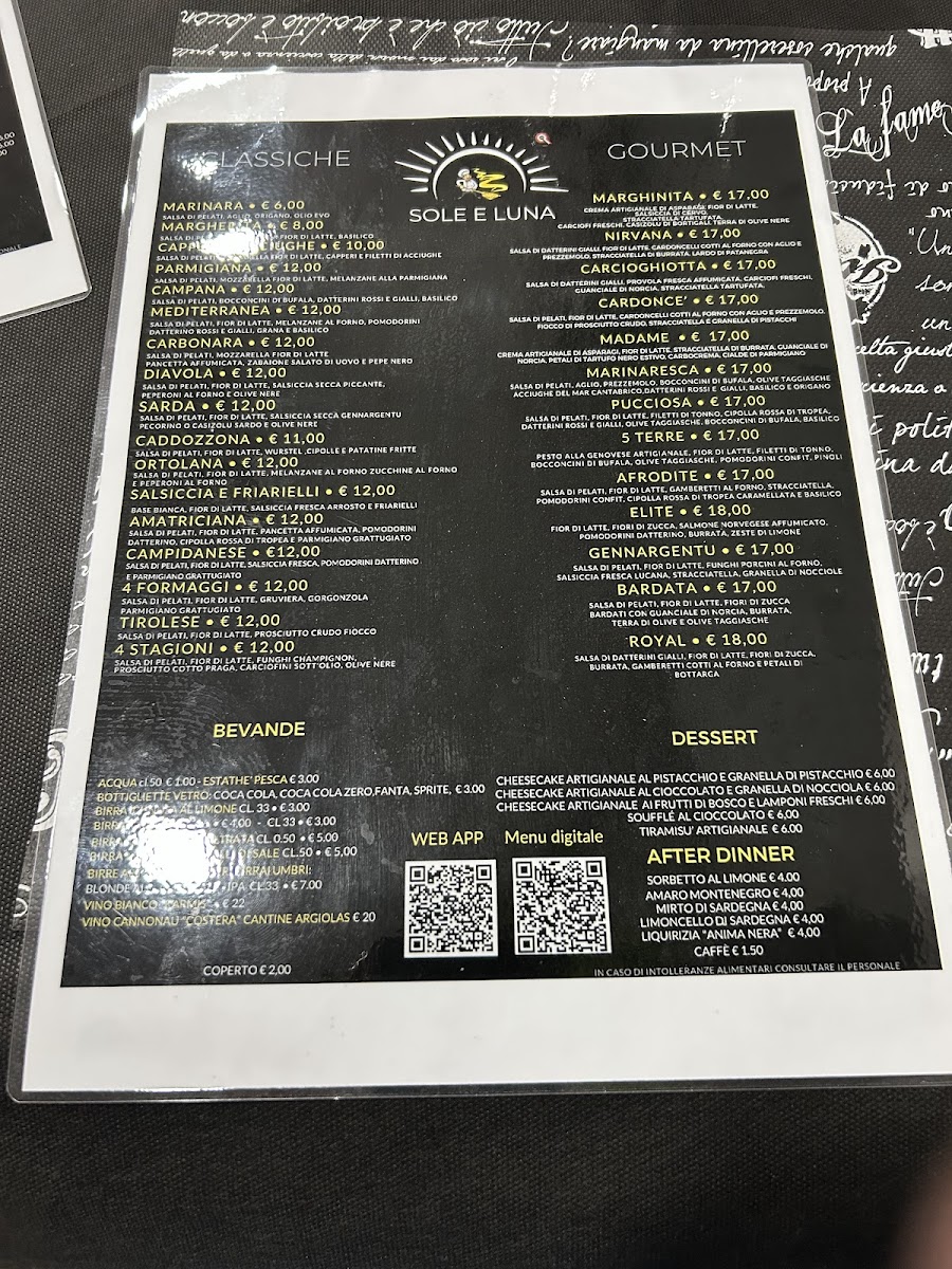 Menu Pizzeria Sole E Luna Cagliari-3