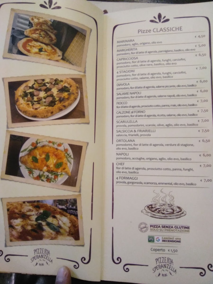 Menu Pizzeria Speranzella-7