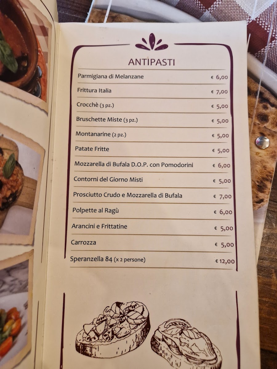 Menu Pizzeria Speranzella-8