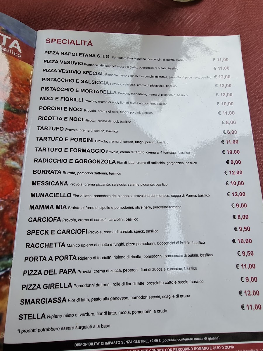 Menu Pizzeria Starita Torino-10