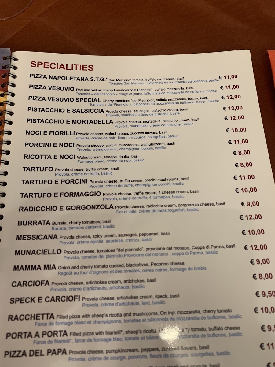 Menu Pizzeria Starita Torino-3