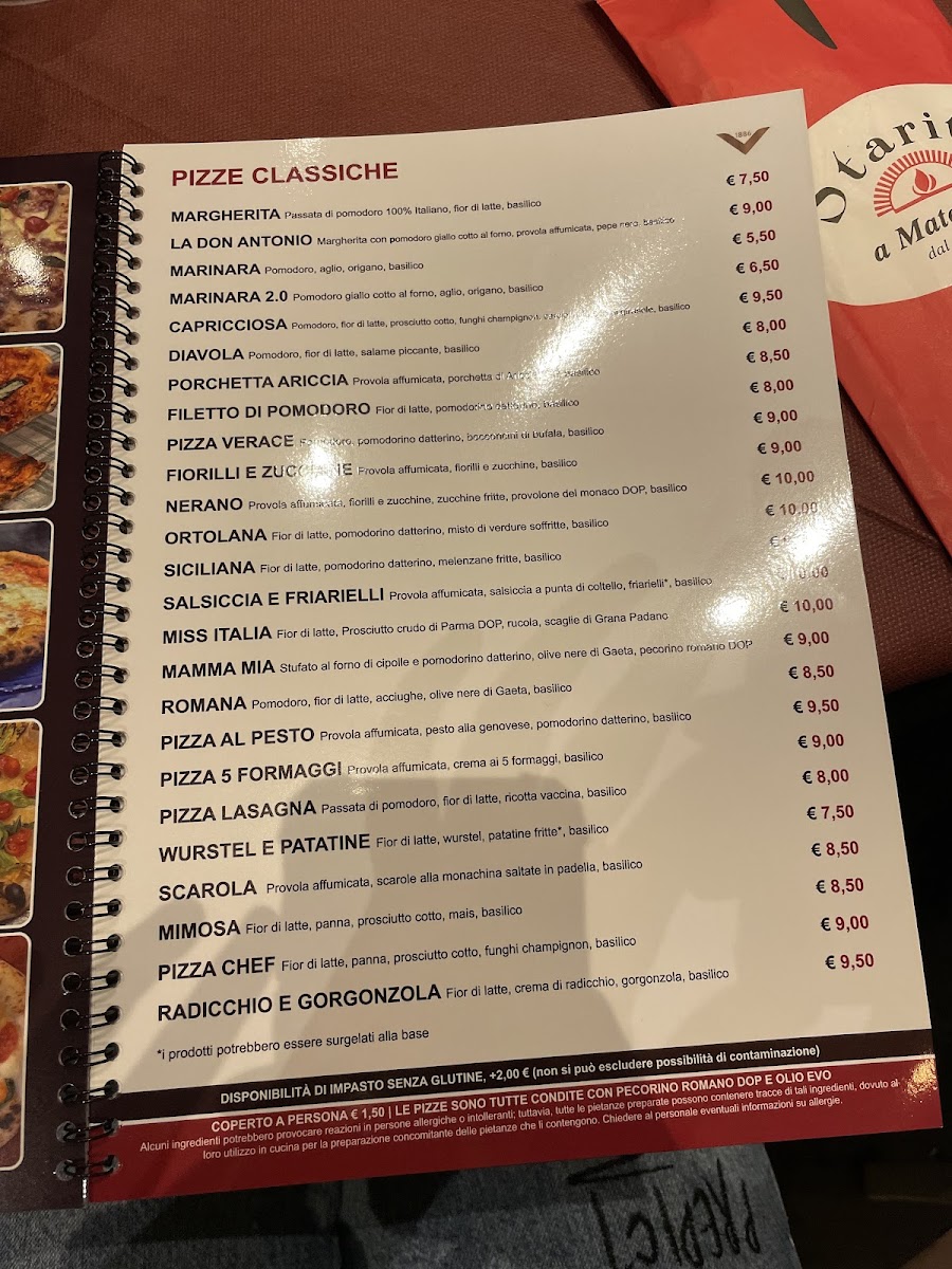 Menu Pizzeria Starita Torino-9