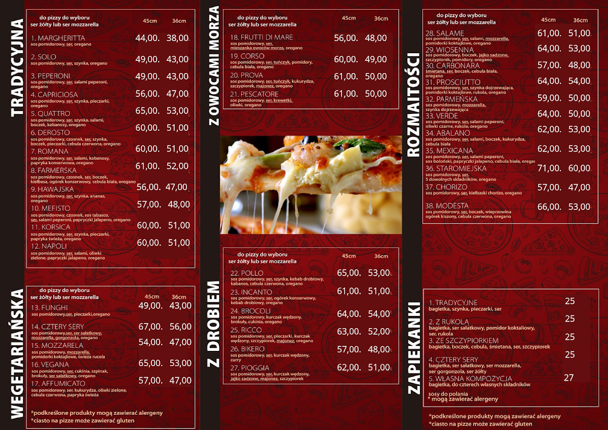 Menu Pizzeria Staromiejska-1