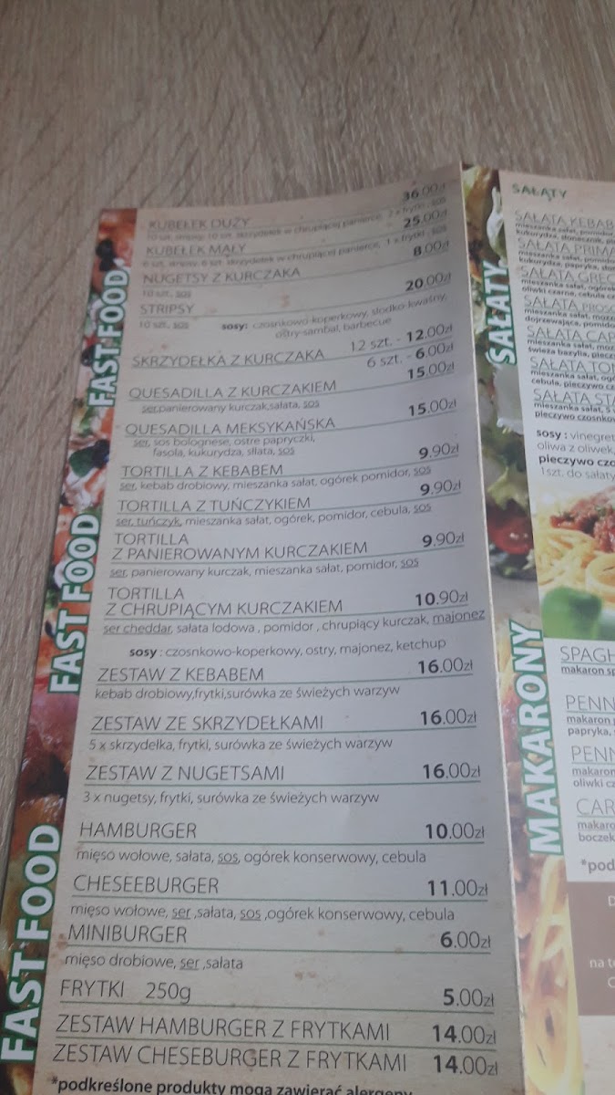 Menu Pizzeria Staromiejska-10