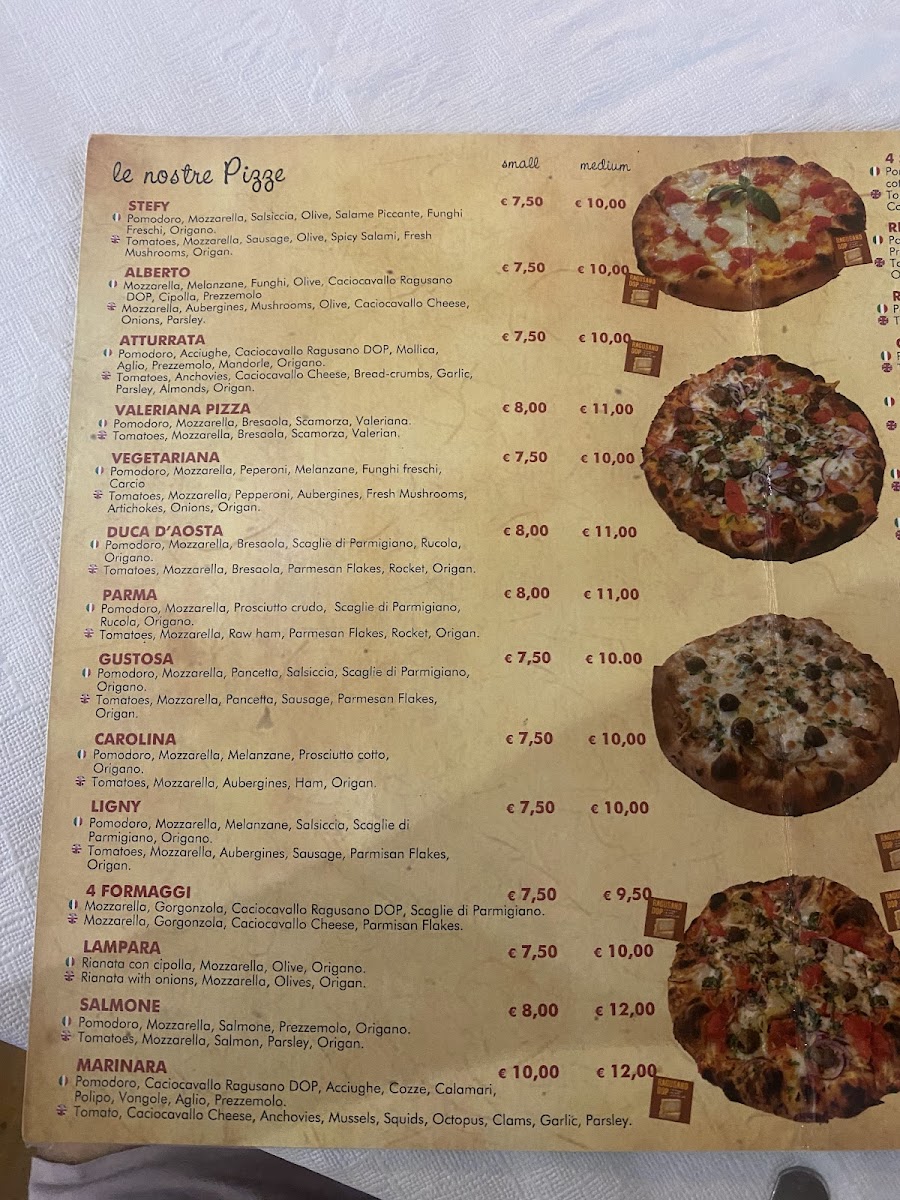 Menu Pizzeria Stefy-10