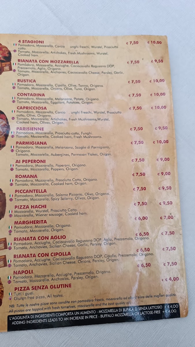 Menu Pizzeria Stefy-2