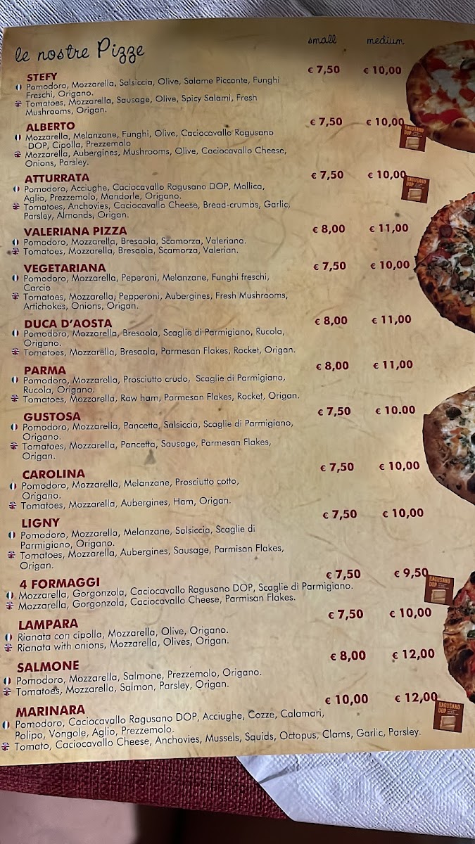 Menu Pizzeria Stefy-3