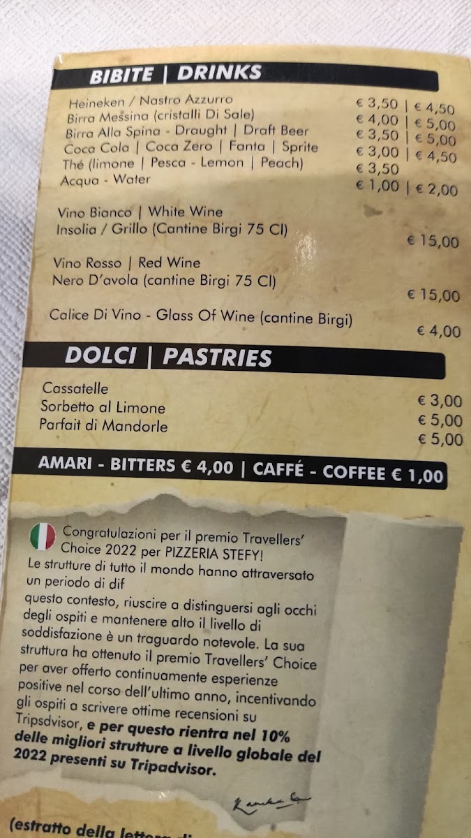 Menu Pizzeria Stefy-5