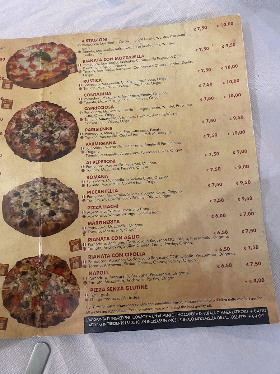 Menu Pizzeria Stefy-8