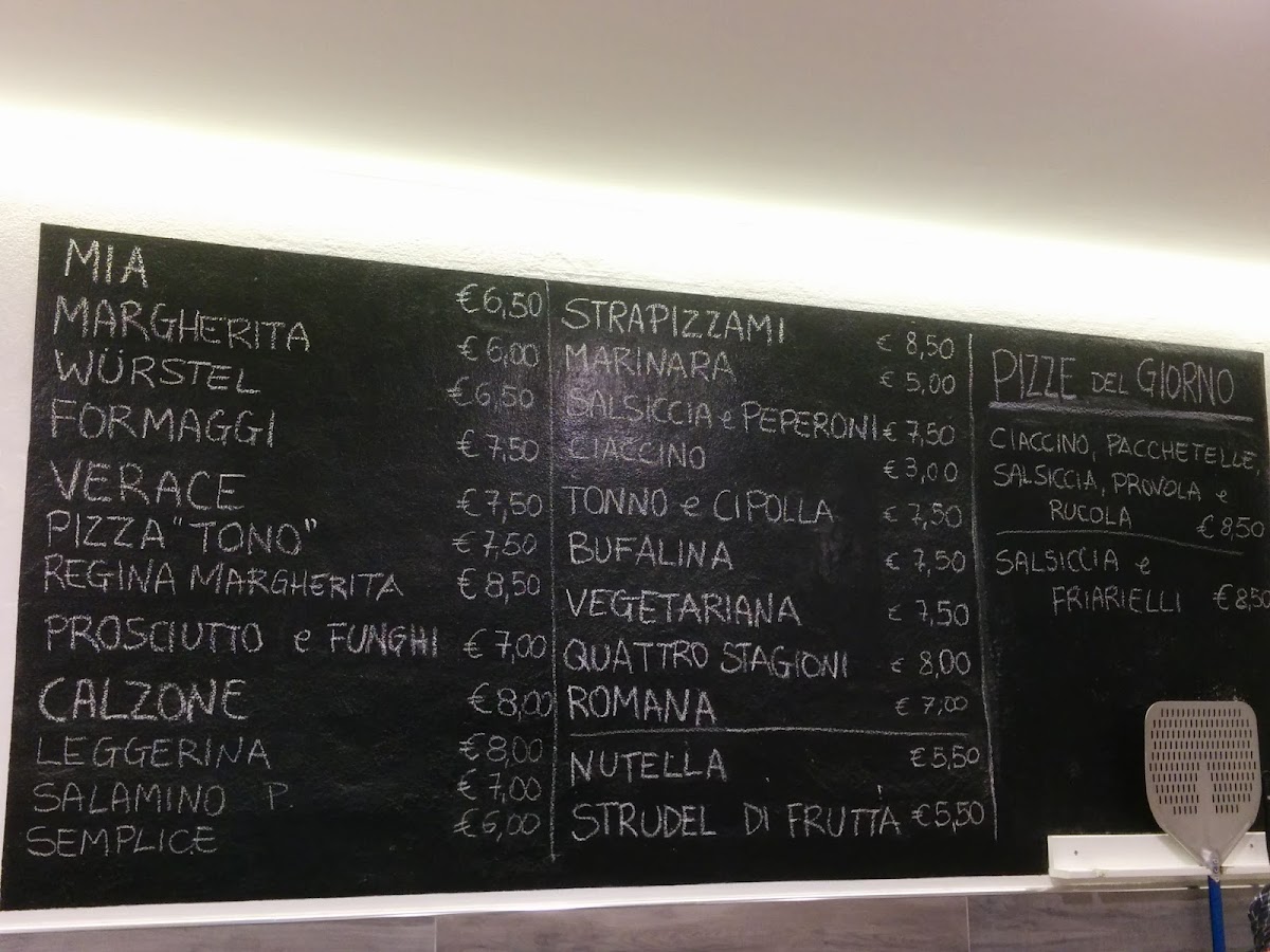 Menu Pizzeria Strapizzami - Forno A Legna --10