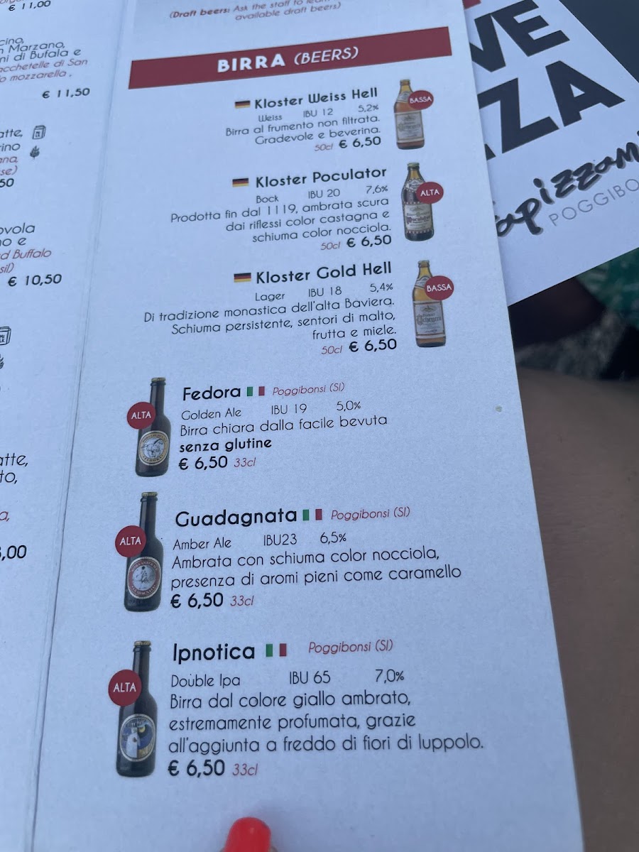 Menu Pizzeria Strapizzami - Forno A Legna --7