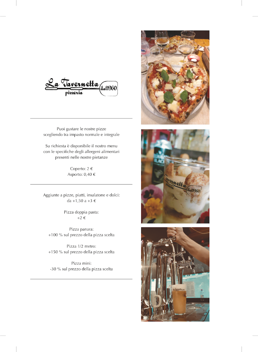Menu Pizzeria Tavernetta Di San Bonifacio-10