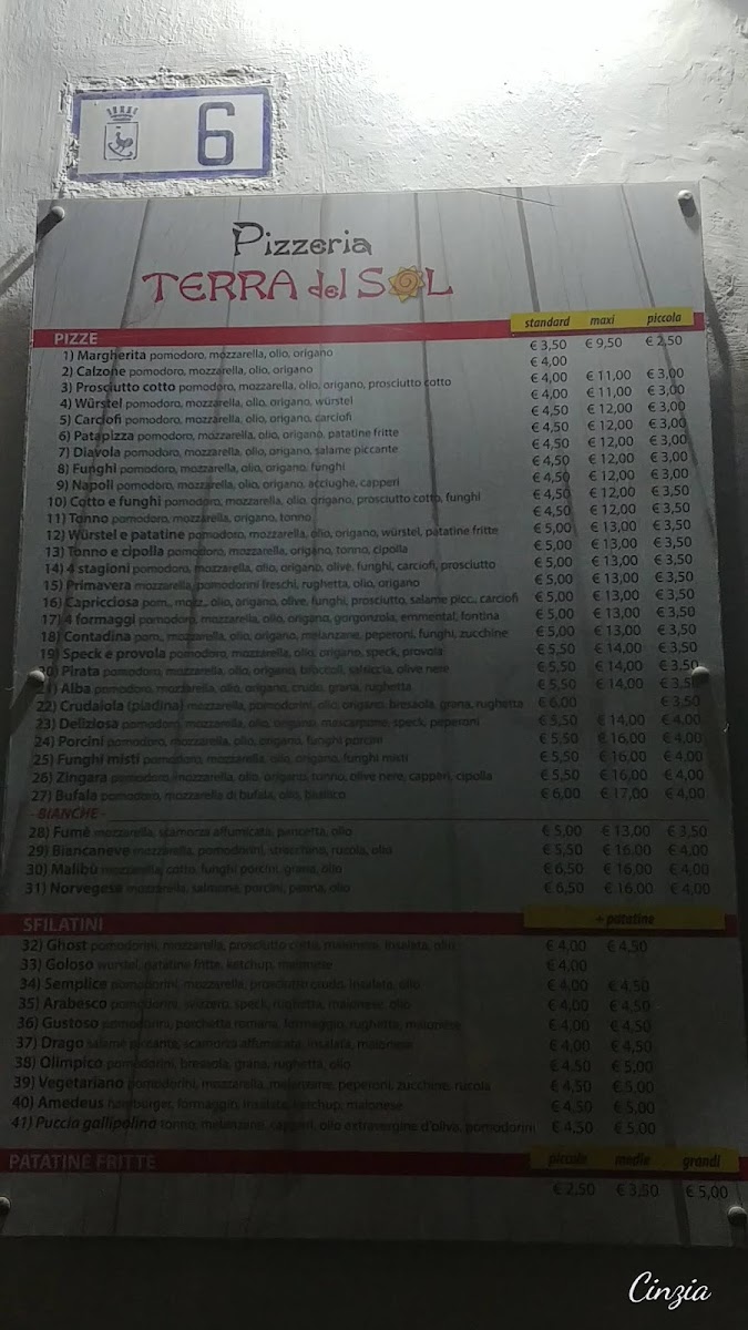 Menu Pizzeria Terra Del Sol-9