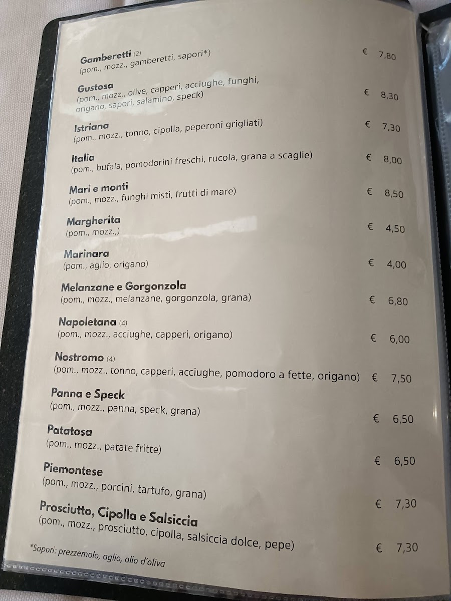 Menu Pizzeria Trattoria Ai Morosini-4