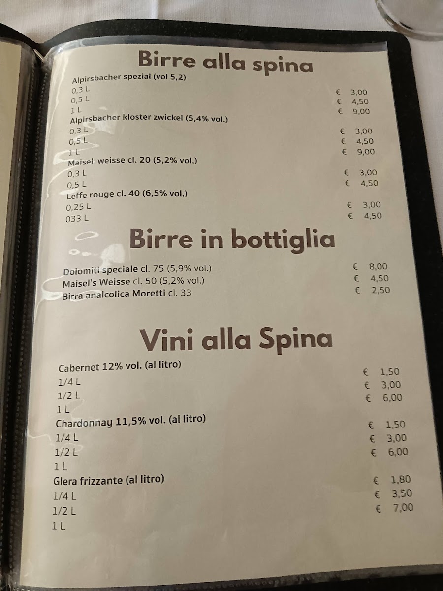 Menu Pizzeria Trattoria Ai Morosini-5