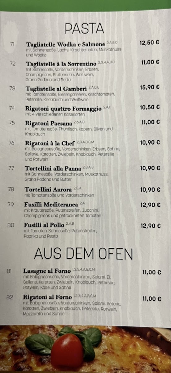 Menu Pizzeria Trattoria Sorrento-3
