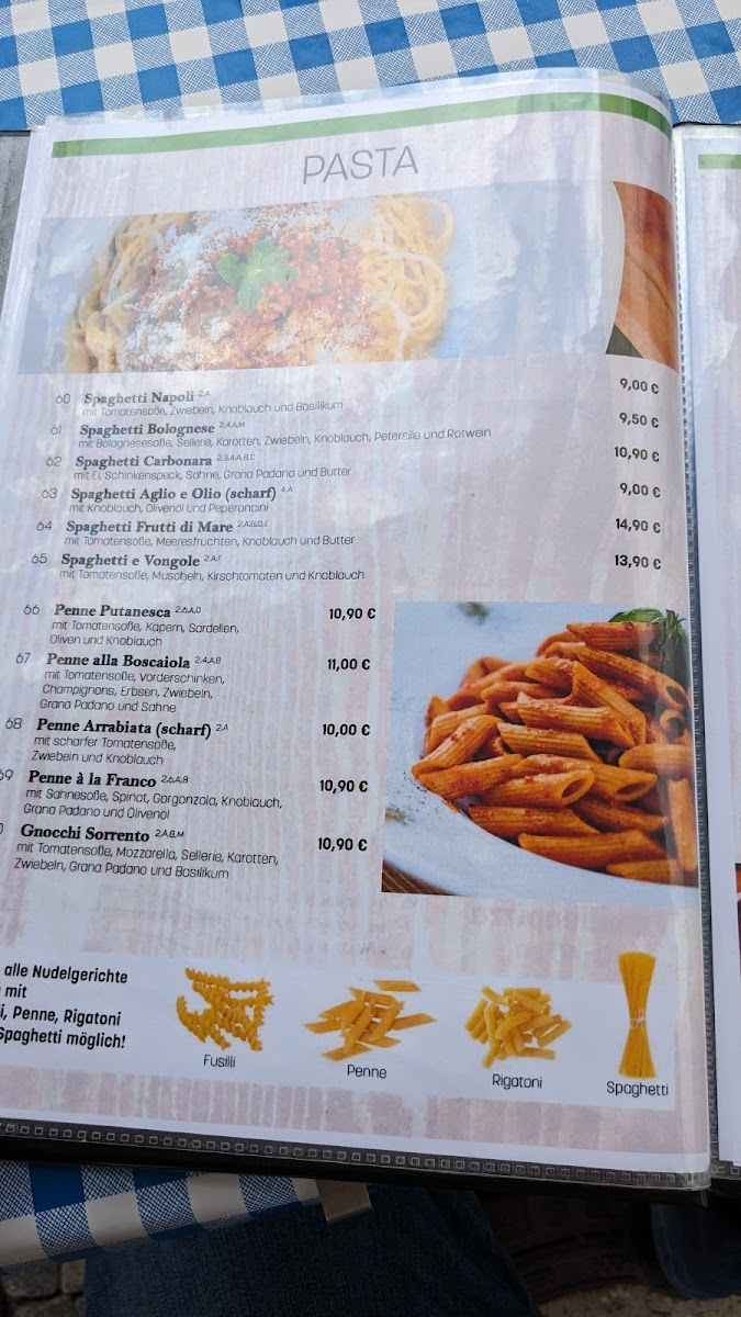 Menu Pizzeria Trattoria Sorrento-8