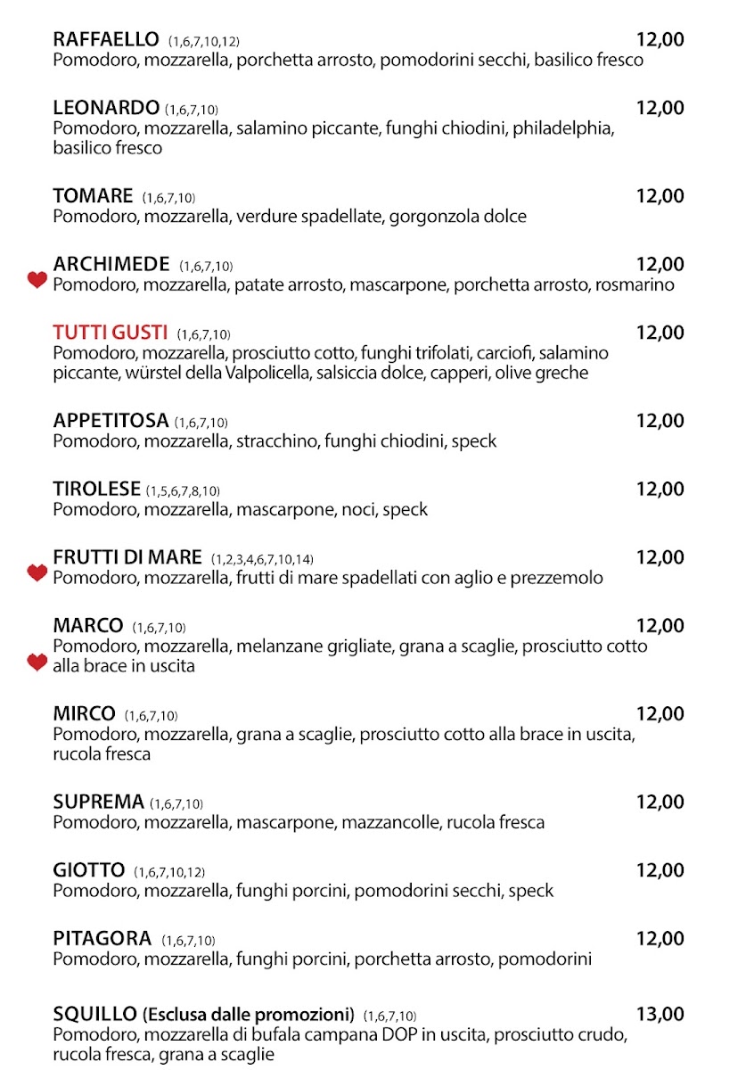 Menu Pizzeria Tutti Gusti-1